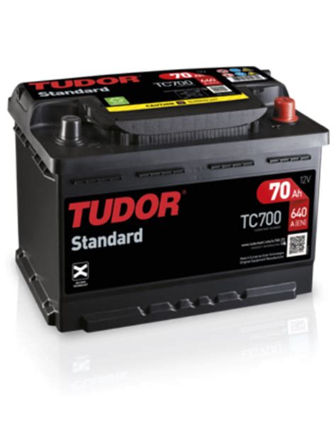 bateria tudor 70ah 640a|Tudor TC700. Bateria de coche Tudor 70Ah 12V .